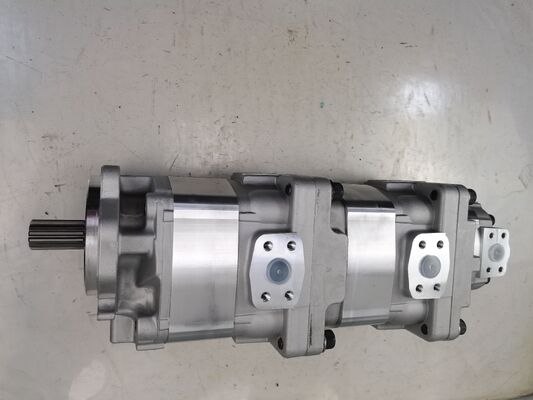 Hydraulische Getriebepumpe Komatsu Pumpe SAR3-90+90+(1)20 Hydraulischer Motor Gusseisen Aluminiumlegierung Ölpumpe Schwermaschinen Energiequelle Hydraulische Ersatzteile Zertifizierung