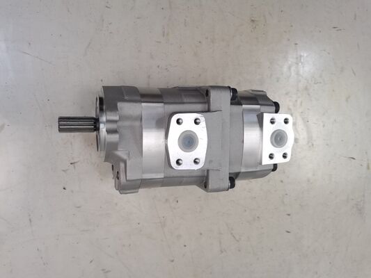 Anpassbare Komatsu Hydraulikpumpen Zahnradpumpen SAR1/ SAR3/ SAL1/ SAL3 Serie SAR12+12 1+2 12T L Gusseisen Aluminiumlegierungsmaterialien Pumpen für Baumaschinen