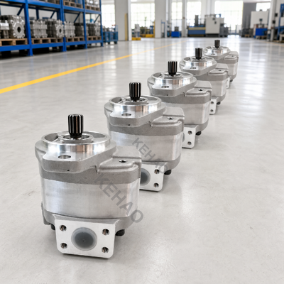 Customizable Komatsu Gear Pump 705-22-33270 Hydraulic Oil Transfer Pump Loader Machinery Cast Iron and Aluminum alloy One year warranty Factory Supply