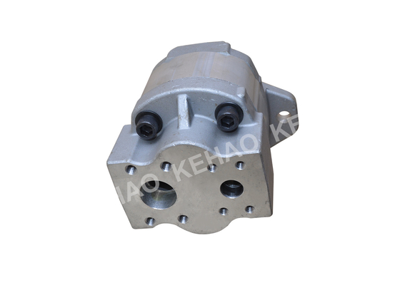 Hydraulische Aluminiumzahnradpumpe 705-11-34100 für Lader tauscht silberne Farbe