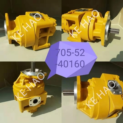 Mittleres Hochdruckhydraulische Zahnradpumpe der planierraupen-Hydraulikpumpe-705-52-40160