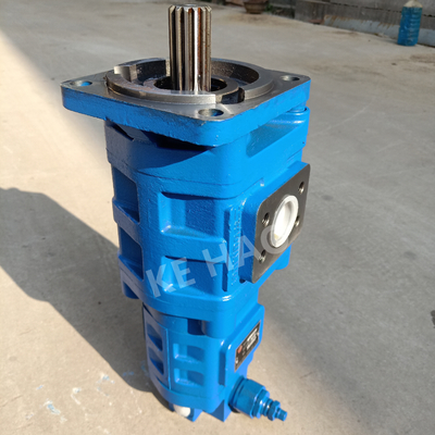 CBGJ-Doppelpumpe-Quadratabdeckung Keil-blaue kompakte ursprüngliche Zahnradpumpe für die Technik der Maschinerie und des Fahrzeugs