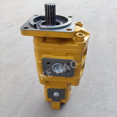 CBGJ-Doppelpumpe-Quadratabdeckung Keil-Gelb-Vertrags-ursprüngliche Zahnradpumpe für die Technik der Maschinerie und des Fahrzeugs