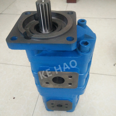 CBGJ-Doppelpumpe-Quadratabdeckung Keil-blaue kompakte ursprüngliche Zahnradpumpe für die Technik der Maschinerie und des Fahrzeugs