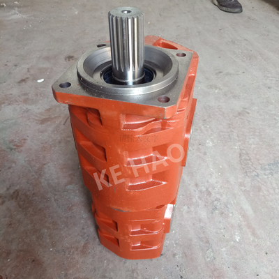 CBGJ-Doppelpumpe-Quadratabdeckung Keil-orange kompakte ursprüngliche Zahnradpumpe für die Technik der Maschinerie und des Fahrzeugs