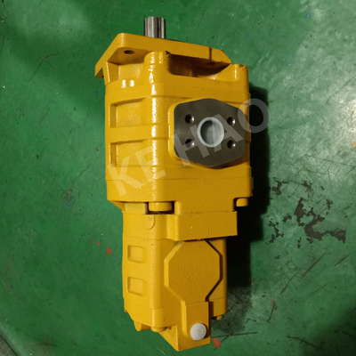 Gelber Katzen-Gleiter-Ochse-Hydraulikpumpe/Aluminiumzahnradpumpe-Kompaktbauweise