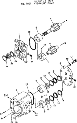704-11-38100 Hydraulikpumpe D53A D53P D53S D58E D58P KAL080 KOMATSU
