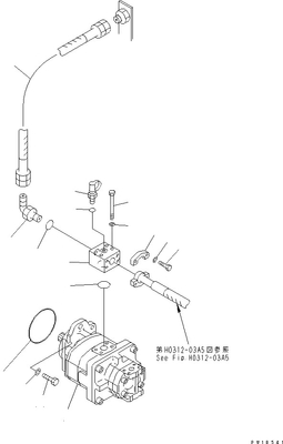 705-52-31070 KOMATSU-Zahnradpumpe SAR80-8 H PC750 PC750SE PC800 PC800SE
